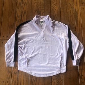 PINK by VS lavender quarterzip